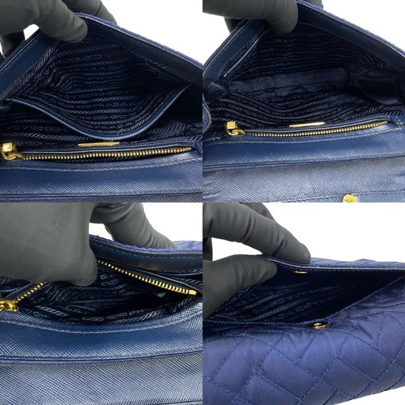 PRADA Blue Shoulder Bag - Picture 8 of 8